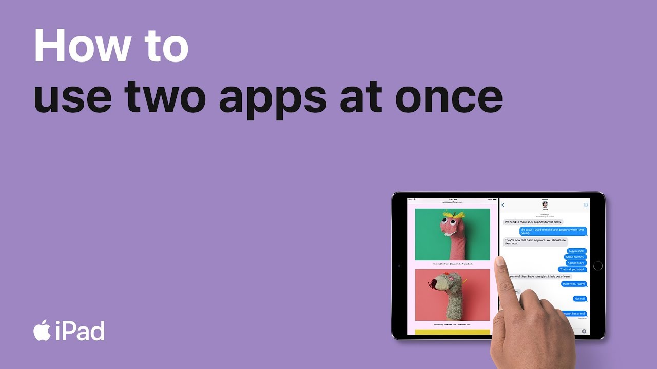 iPad — How to use two apps at once — Apple - iPhone Unlocking...